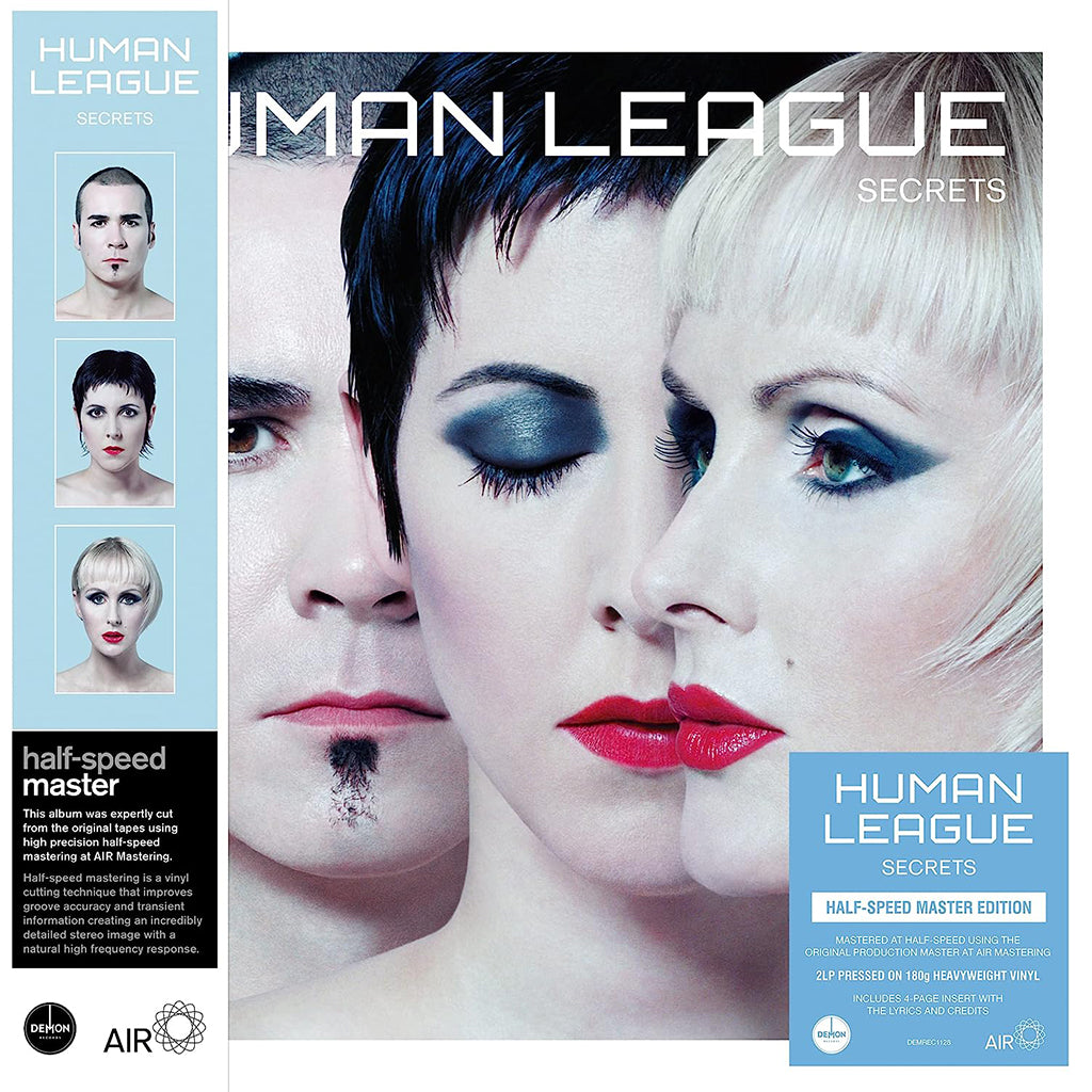 HUMAN LEAGUE - Secrets (Half-Speed Master Edition) - 2LP - 180g Vinyl