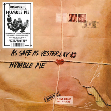 HUMBLE PIE - As Safe As Yesterday Is (Remastered) - LP - 180g Vinyl [SEP 12]