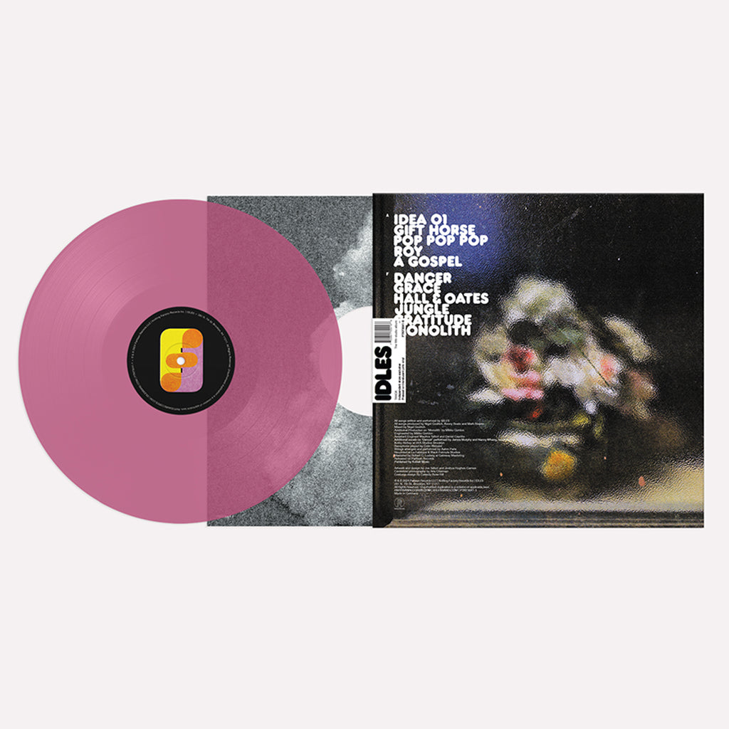 IDLES - TANGK (with SIGNED Print) - LP - Translucent Pink Vinyl [FEB 16]