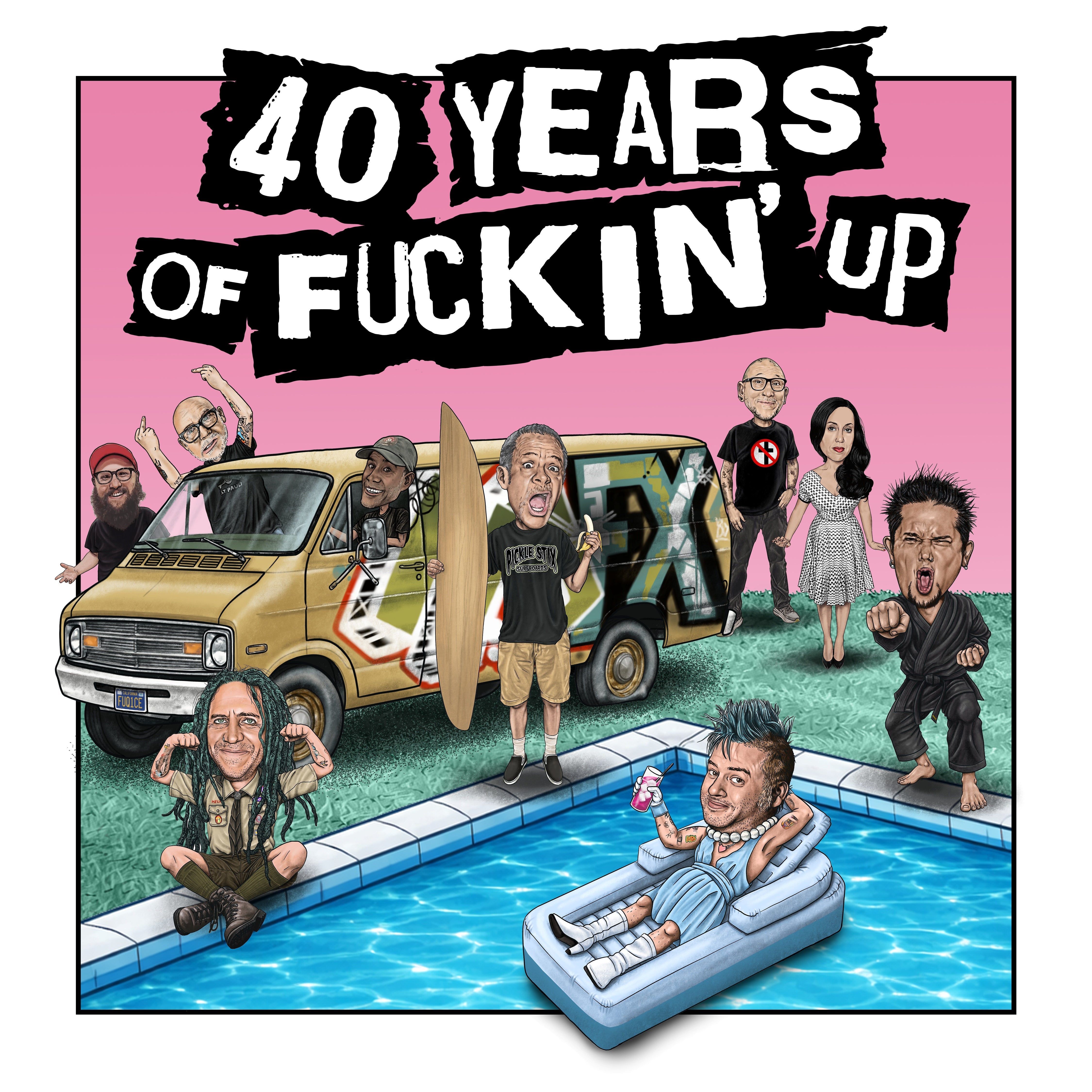 NOFX - 40 Years of Fuckin' Up: Soundtrack + Score – Spindizzy Dublin