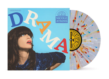 Translucent Clear with Red Blue & Yellow Splatter Vinyl LP
