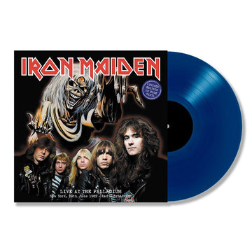 IRON MAIDEN - Live At The Palladium, New York, 29th June 1982 - LP - Blue Vinyl