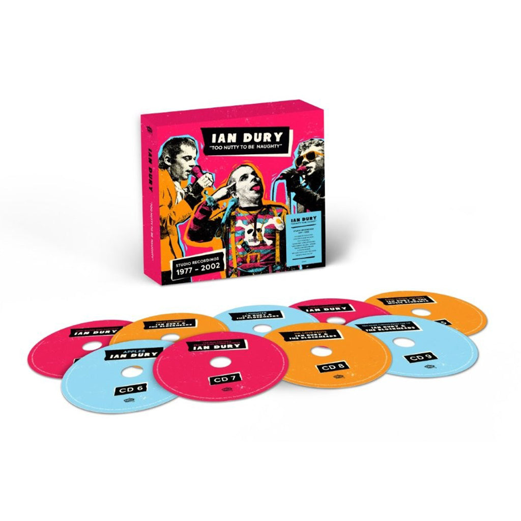 IAN DURY - Too Nutty To Be Naughty (Studio Recordings 1977-2002) - 9CD - Deluxe Box Set [DEC 5]