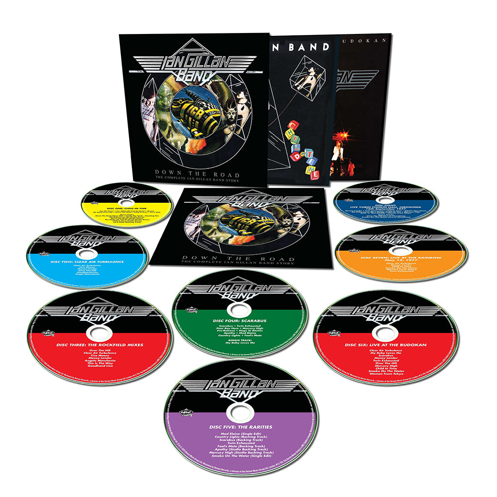 IAN GILLAN BAND - Down The Road: The Complete Ian Gillan Band Story - 8CD Box Set [FEB 27]