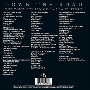 IAN GILLAN BAND - Down The Road: The Complete Ian Gillan Band Story - 8CD Box Set [FEB 27]