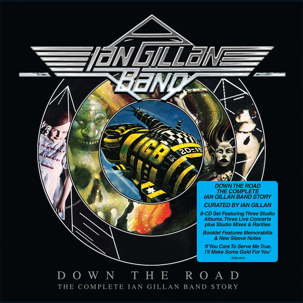 IAN GILLAN BAND『Down The Road (8CD)』 IAN GILLAN BAND - Down The Road: The Complete Ian Gillan Band