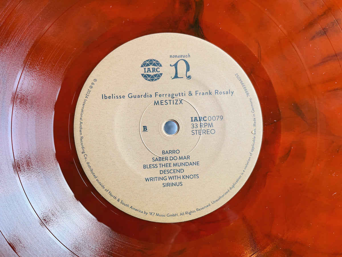 IBELISSE GUARDIA FERRAGUTTI & FRANK ROSALY - MESTIZX - LP - 'Red Moon' Colour Vinyl [MAY 3]