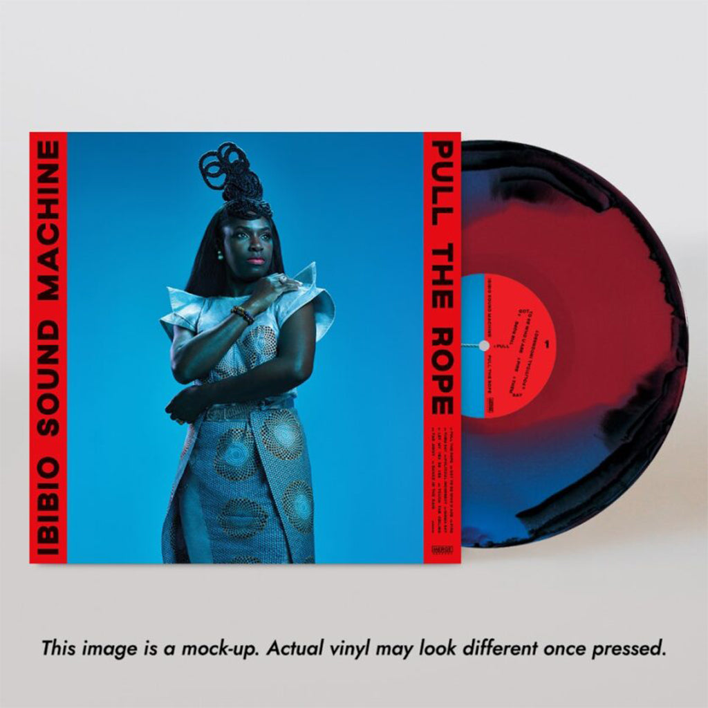 IBIBIO SOUND MACHINE - Pull The Rope (with SIGNED Print) - LP - Black, Red and Blue Vinyl [MAY 3]