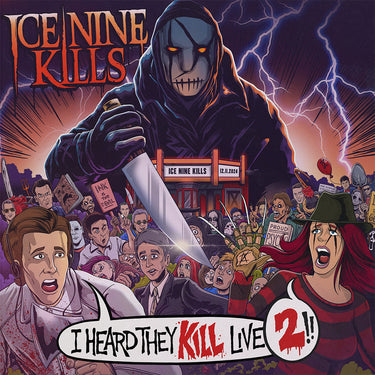 ICE NINE KILLS - I Heard They Kill Live 2 - 2LP - Violet Colour Vinyl