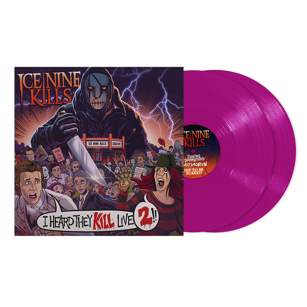 ICE NINE KILLS - I Heard They Kill Live 2 - 2LP - Violet Colour Vinyl [SEP 5]