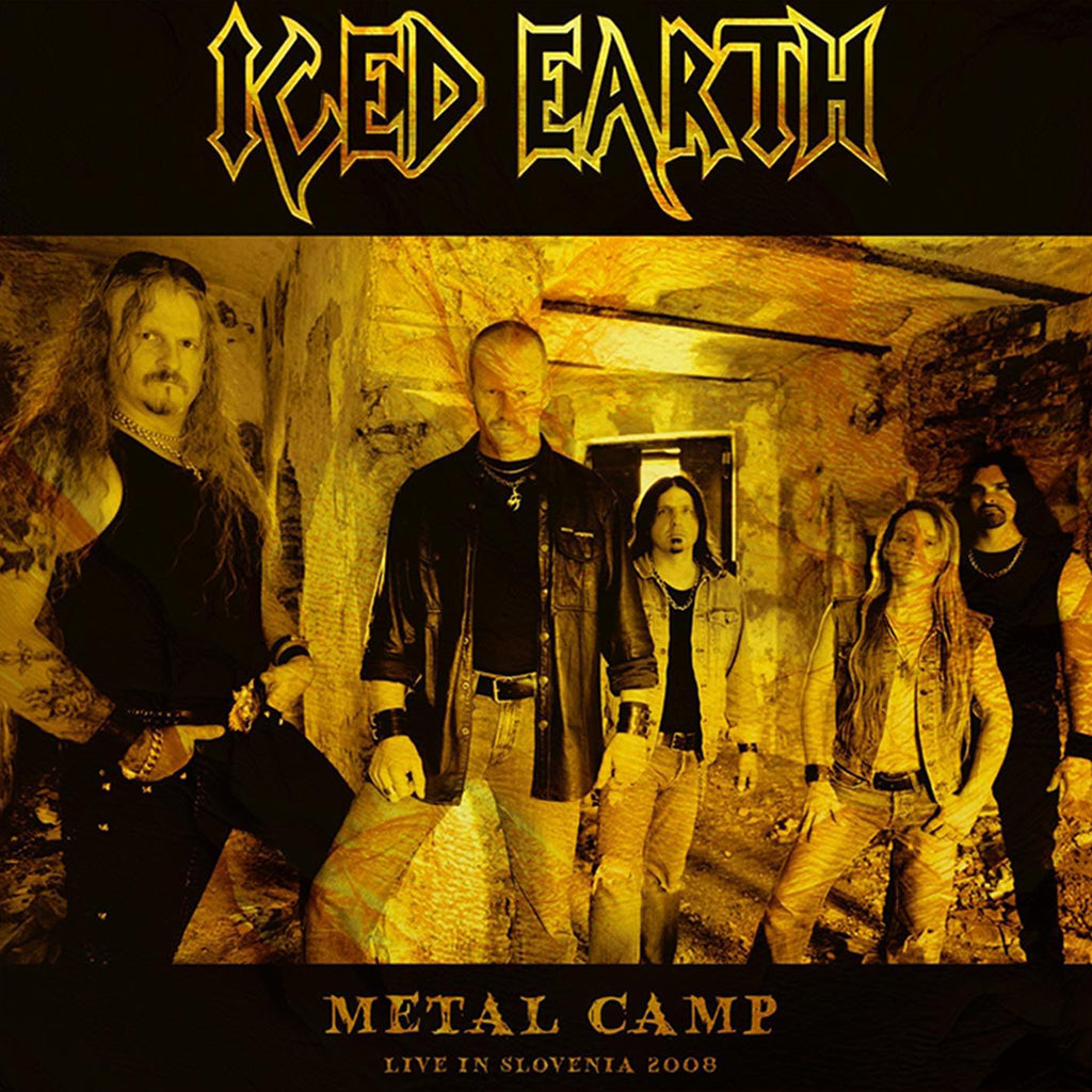 ICED EARTH - Metal Camp (Reissue) - 2LP - Gatefold Gold Marble Vinyl [NOV 28]