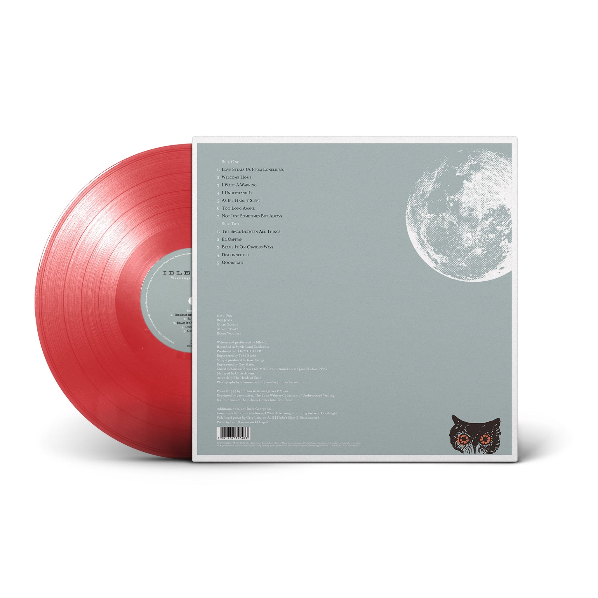 Idlewild - Warnings/Promises - 1LP - Transparent Red Vinyl  [National Album Day 2024]