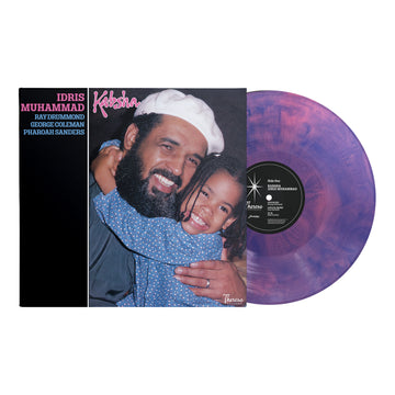 Idris Mohammad - Kabsha - 1LP - Limited Numbered Edition 180g Transparent Indigo/Deep Pink Marbled Vinyl   [Record Store Day 2026]