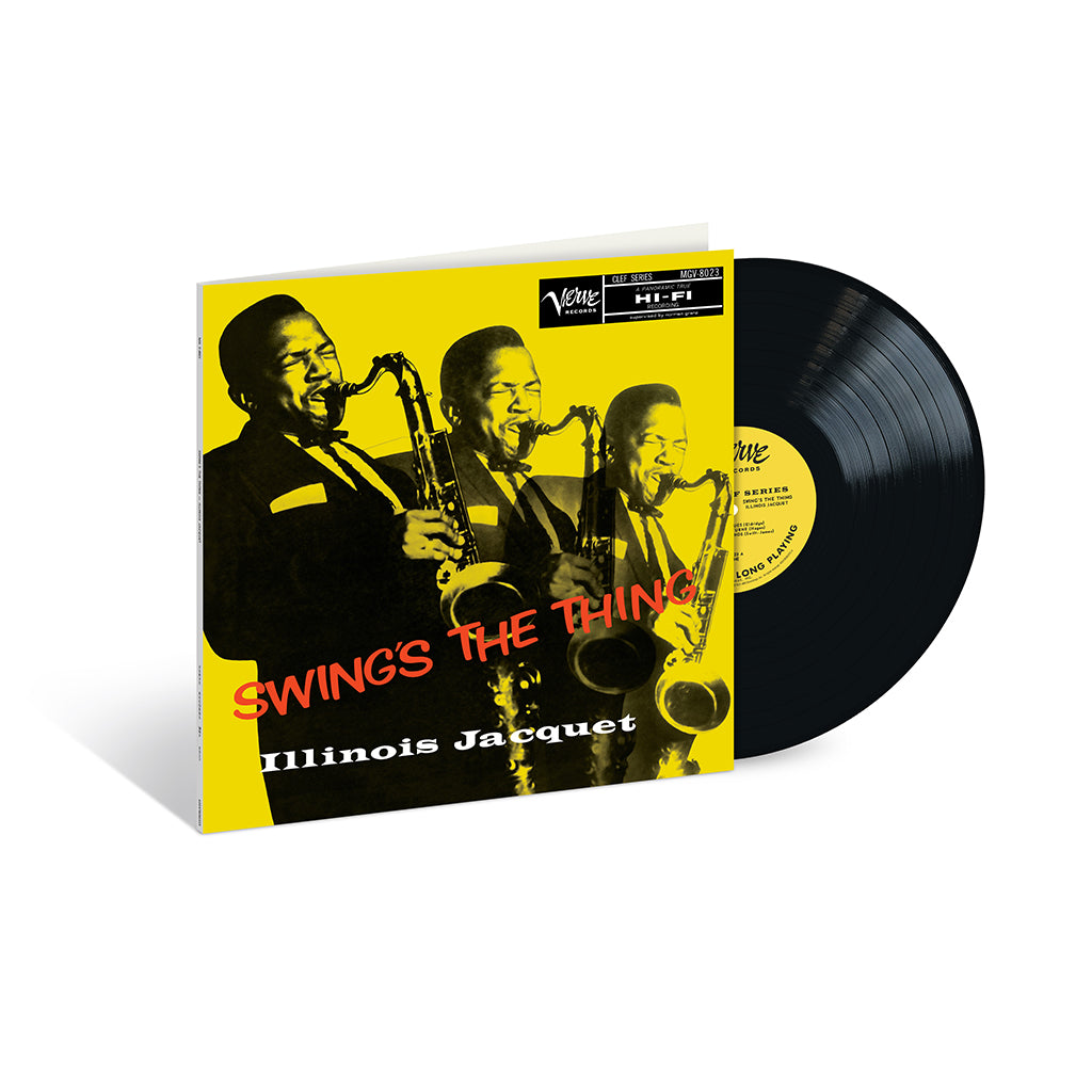 ILLINOIS JACQUET - Swing’s The Thing (Verve Acoustic Sounds Series) - LP - Deluxe 180g Vinyl [NOV 28]