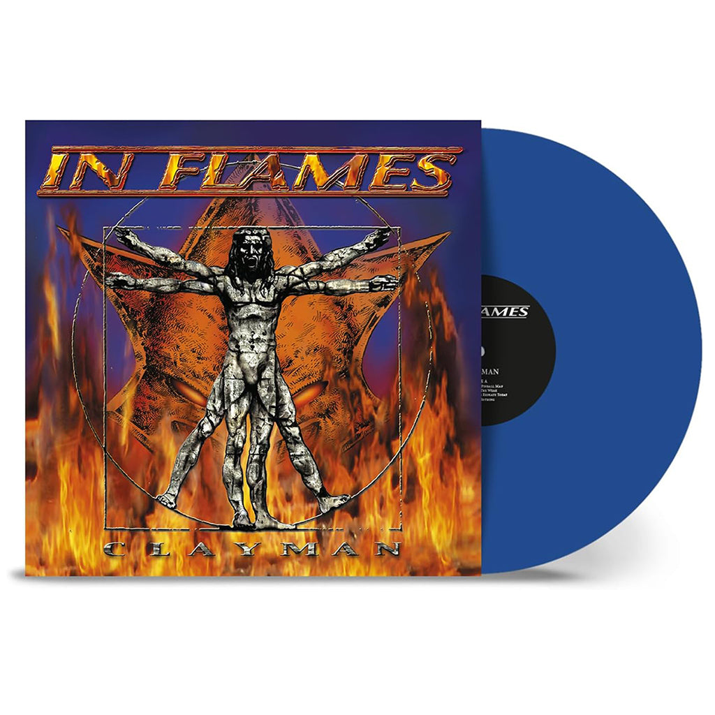IN FLAMES - Clayman (Reissue) - LP - 180g Blue Vinyl
