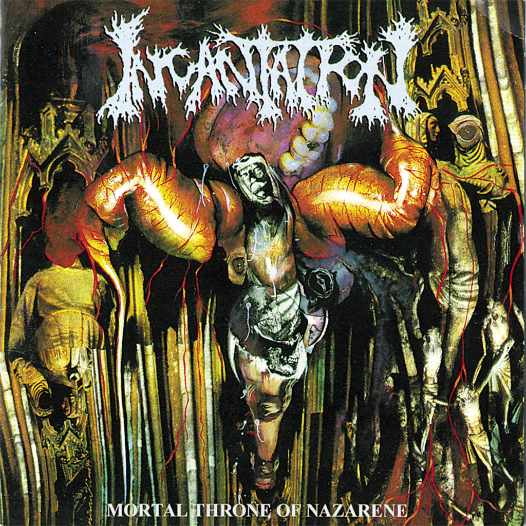 INCANTATION - Mortal Throne Of Nazarene (Reissue) - LP - Ripple Colour Vinyl [SEP 20]