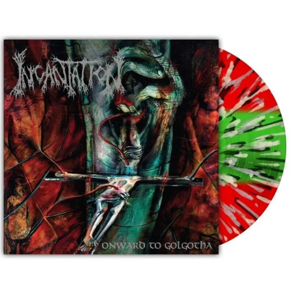 INCANTATION - Onward To Golgotha (Reissue) - LP - 3 Colour Stripe with Splatter Vinyl [JAN 23]