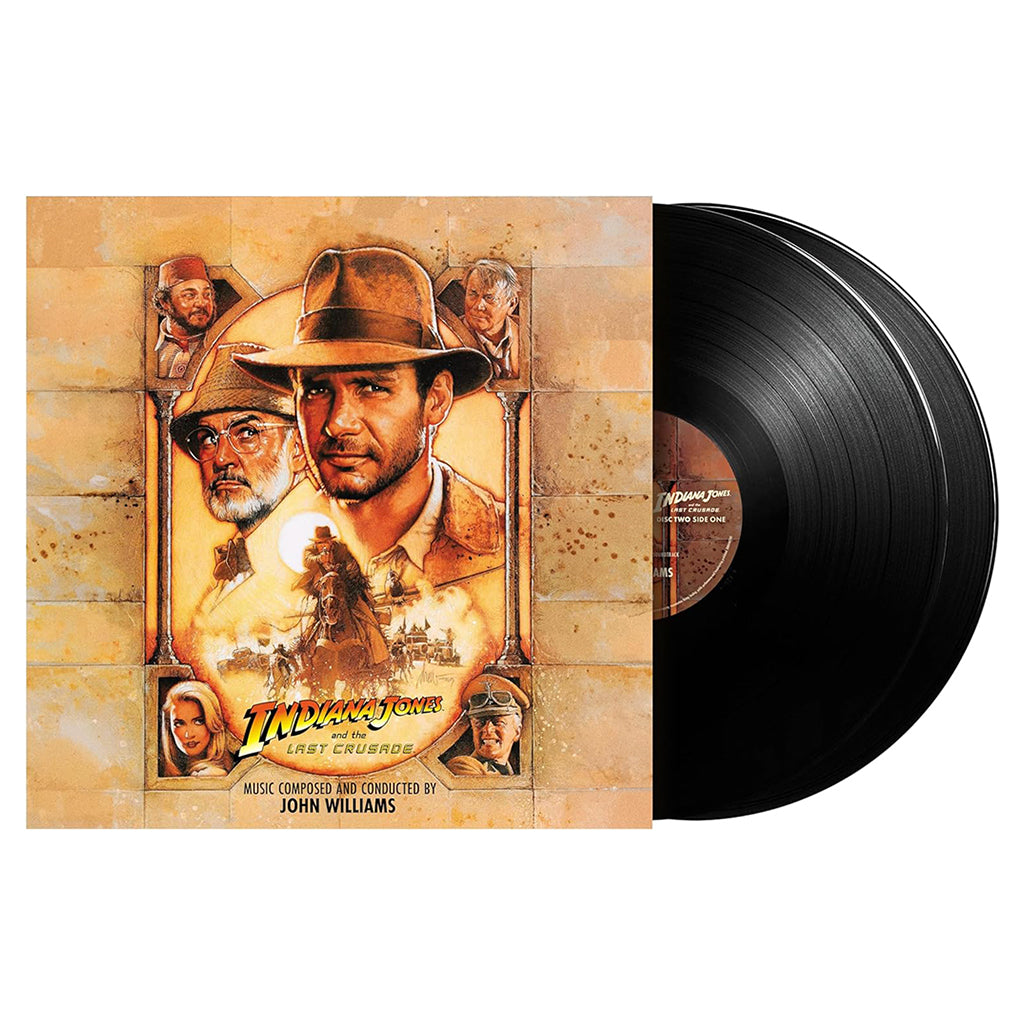 JOHN WILLIAMS - Indiana Jones And The Last Crusade (Original Soundtrack) [35th Anniversary Edition] - 2LP - Gatefold 180g Vinyl