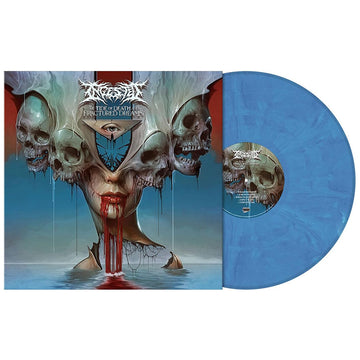 INGESTED - The Tide Of Death And Fractured Dreams - LP - Blue Marbled Vinyl