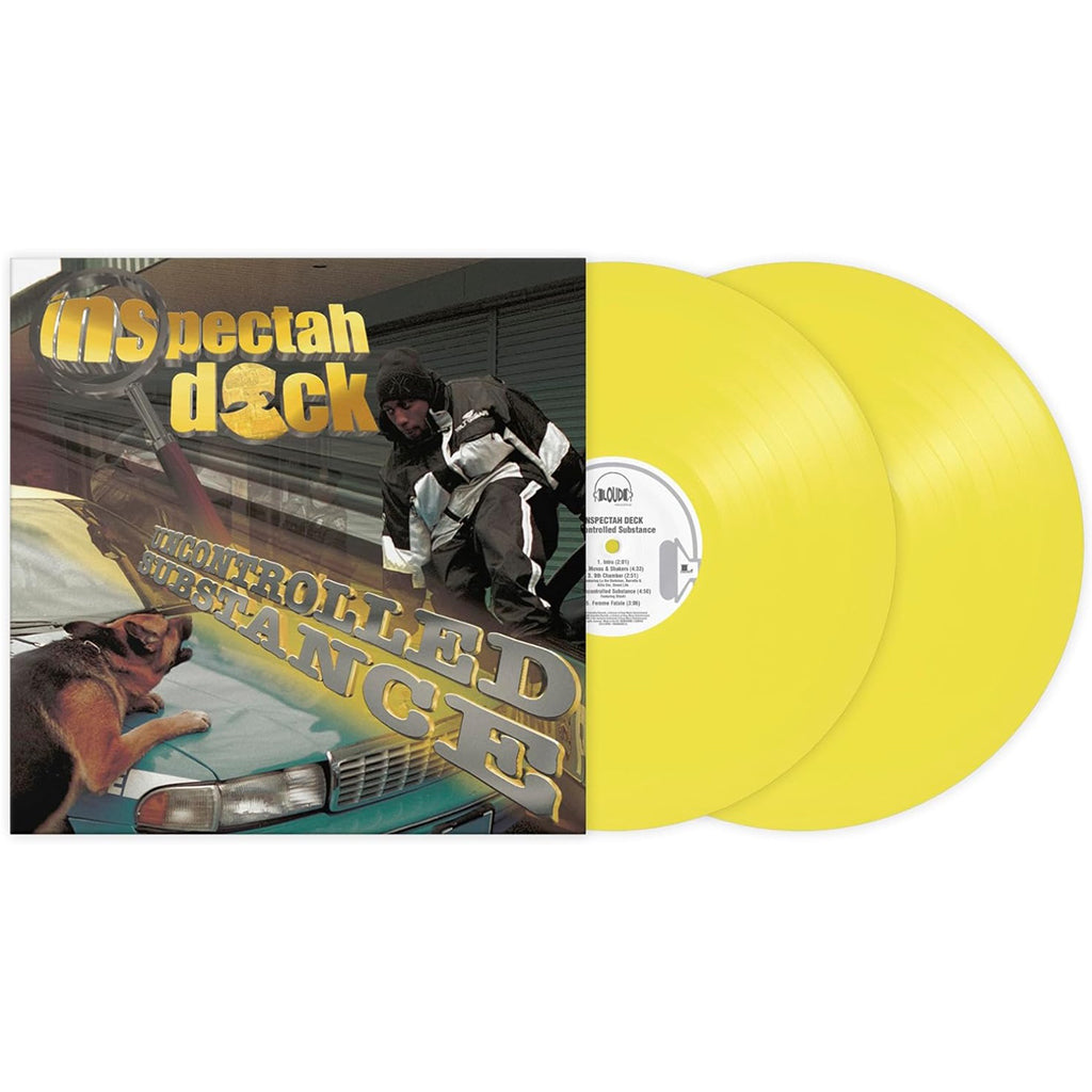 INSPECKTAH DECK - Uncontrolled Substance (2024 Reissue) - 2LP - Yellow Vinyl [FEB 9]