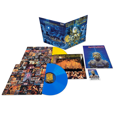 IRON MAIDEN - Life After Death (40th Anniversary Collectors Edition) - 2LP - Blue / Yellow Vinyl
