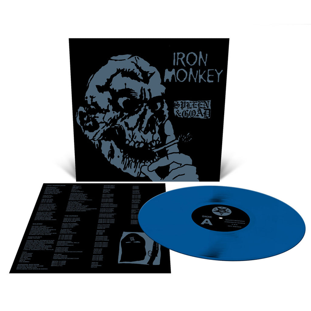 IRON MONKEY - Spleen & Goad - LP - Aqua Blue Vinyl