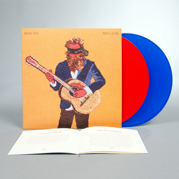 IRON AND WINE - Beast Epic (Deluxe Edition) [Repress] - 2LP - Red and Blue Vinyl