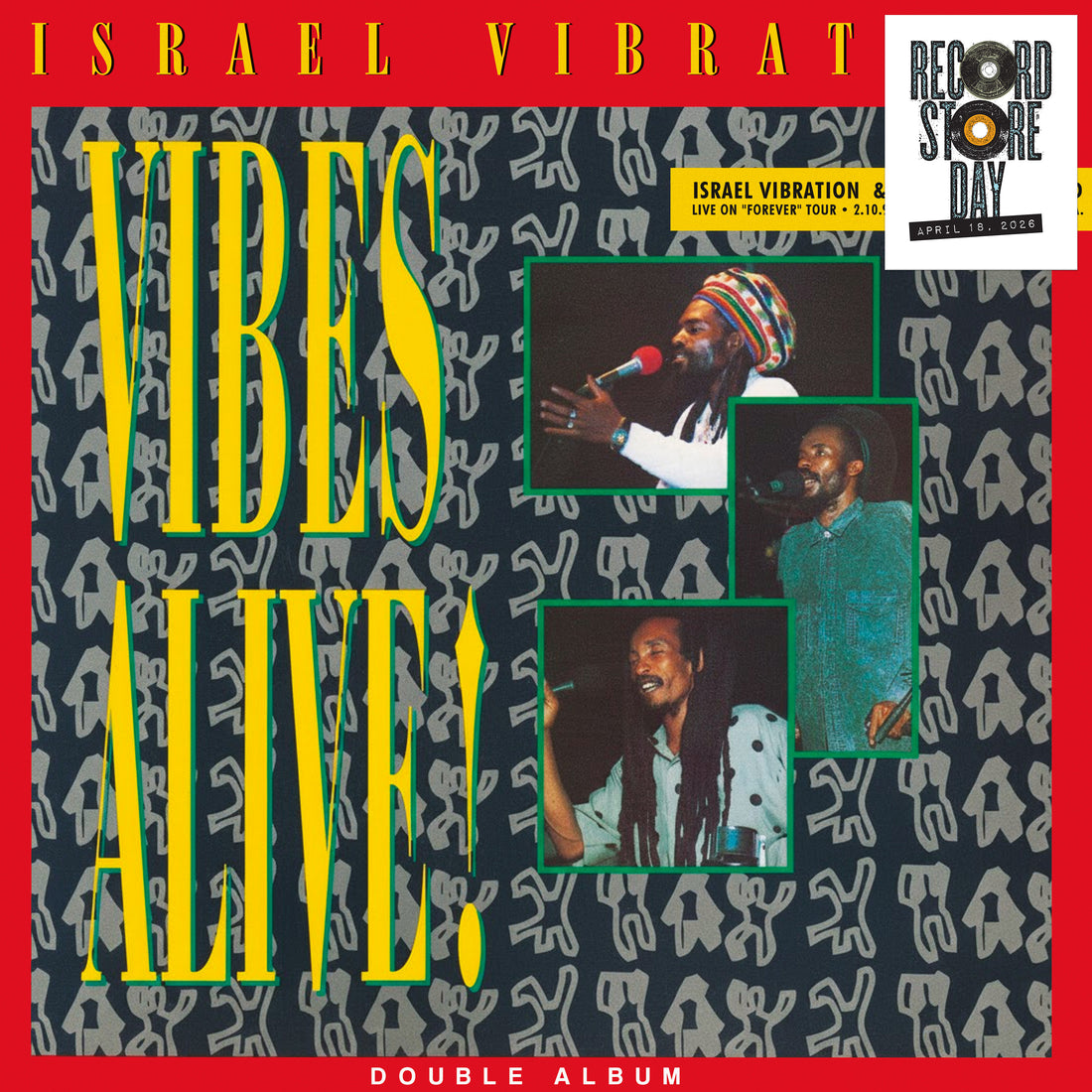 Israel Vibration - Vibes Alive - 2LP - Black Vinyl  [Record Store Day 2026]