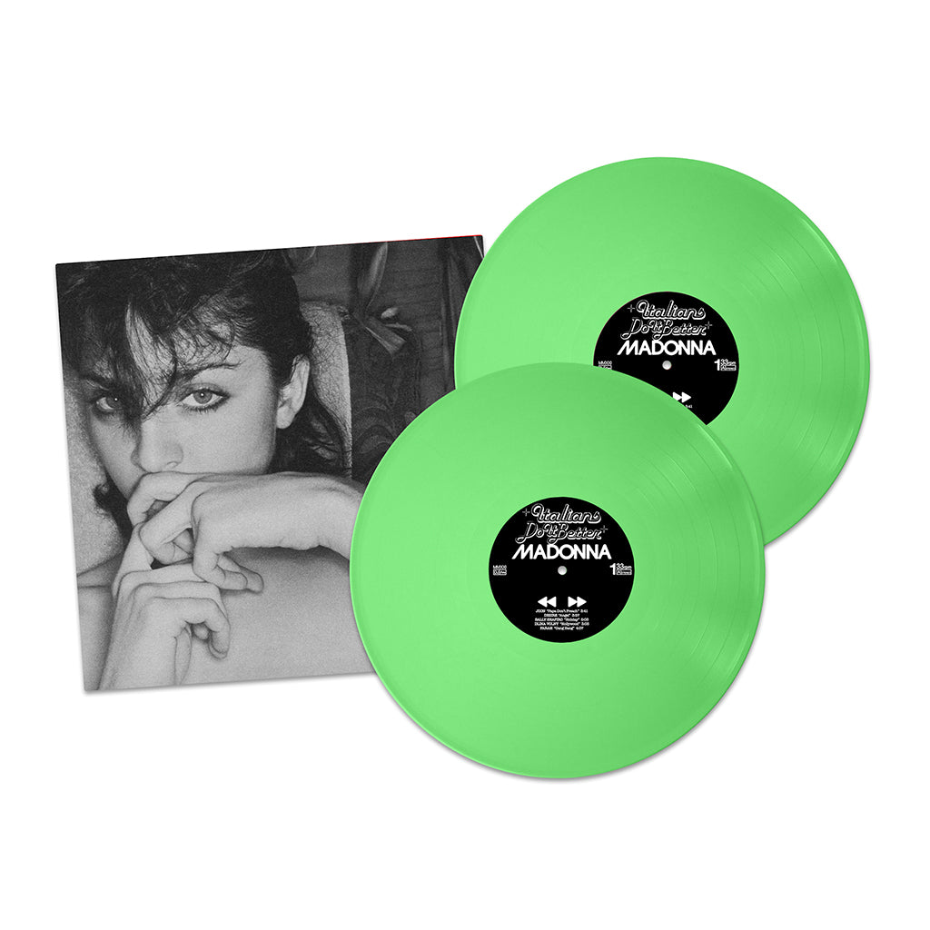 VARIOUS - Italians Do It Better (A Tribute To Madonna) [Repress] - 2LP - Opaque Mint Green Vinyl [AUG 29]