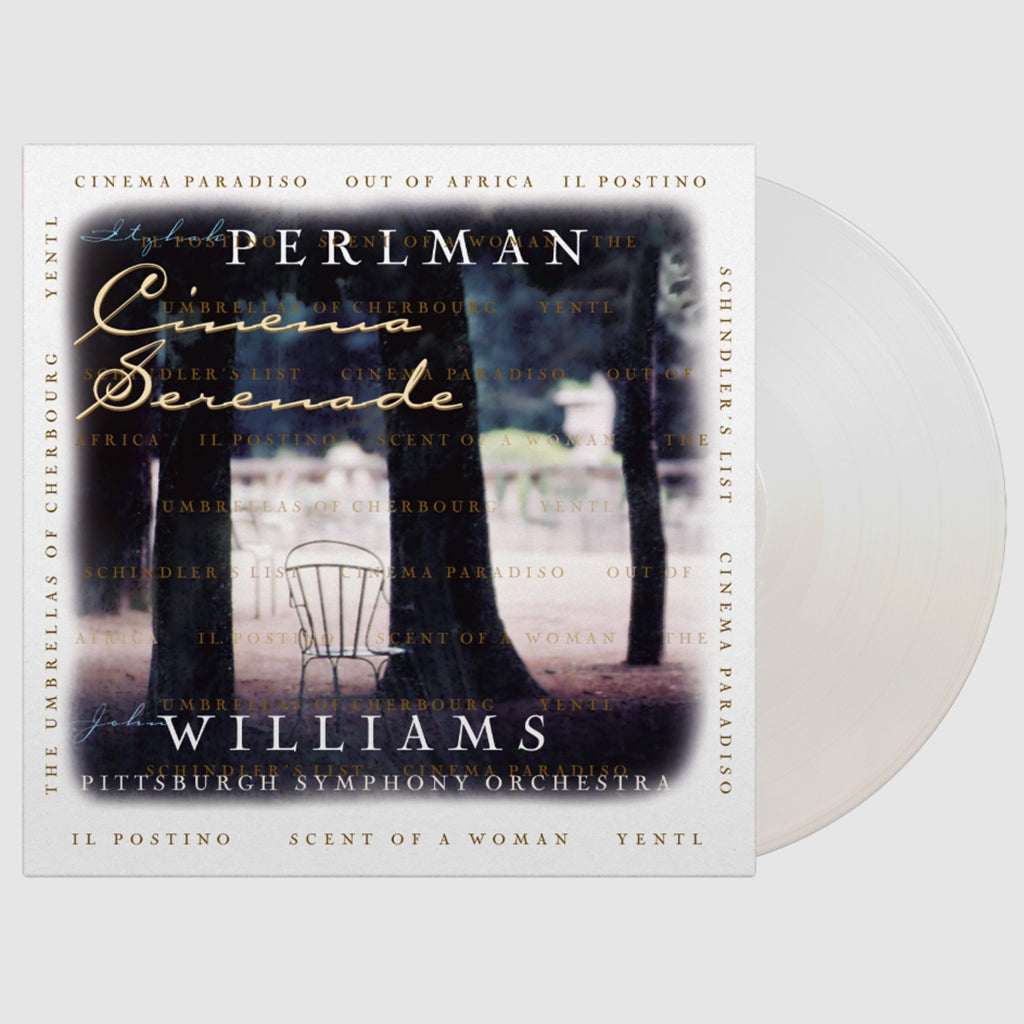 ITZHAK PERLMAN & JOHN WILLIAMS - Cinema Serenade (Repress) - LP - 180g White Colour Vinyl [JAN 16]