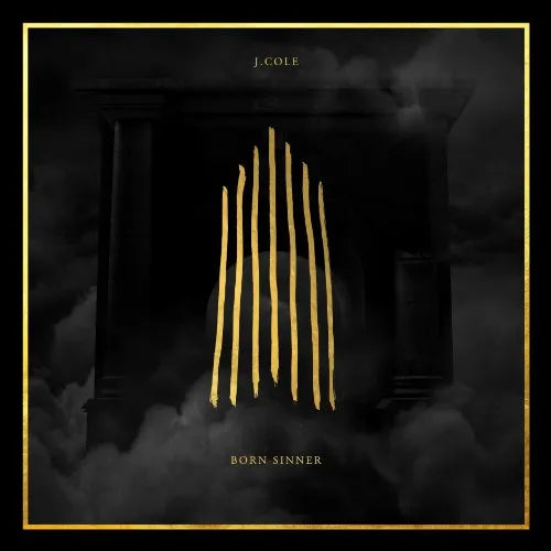 J. COLE - Born Sinner (10th Anniversary Edition) - 2LP - Red Vinyl