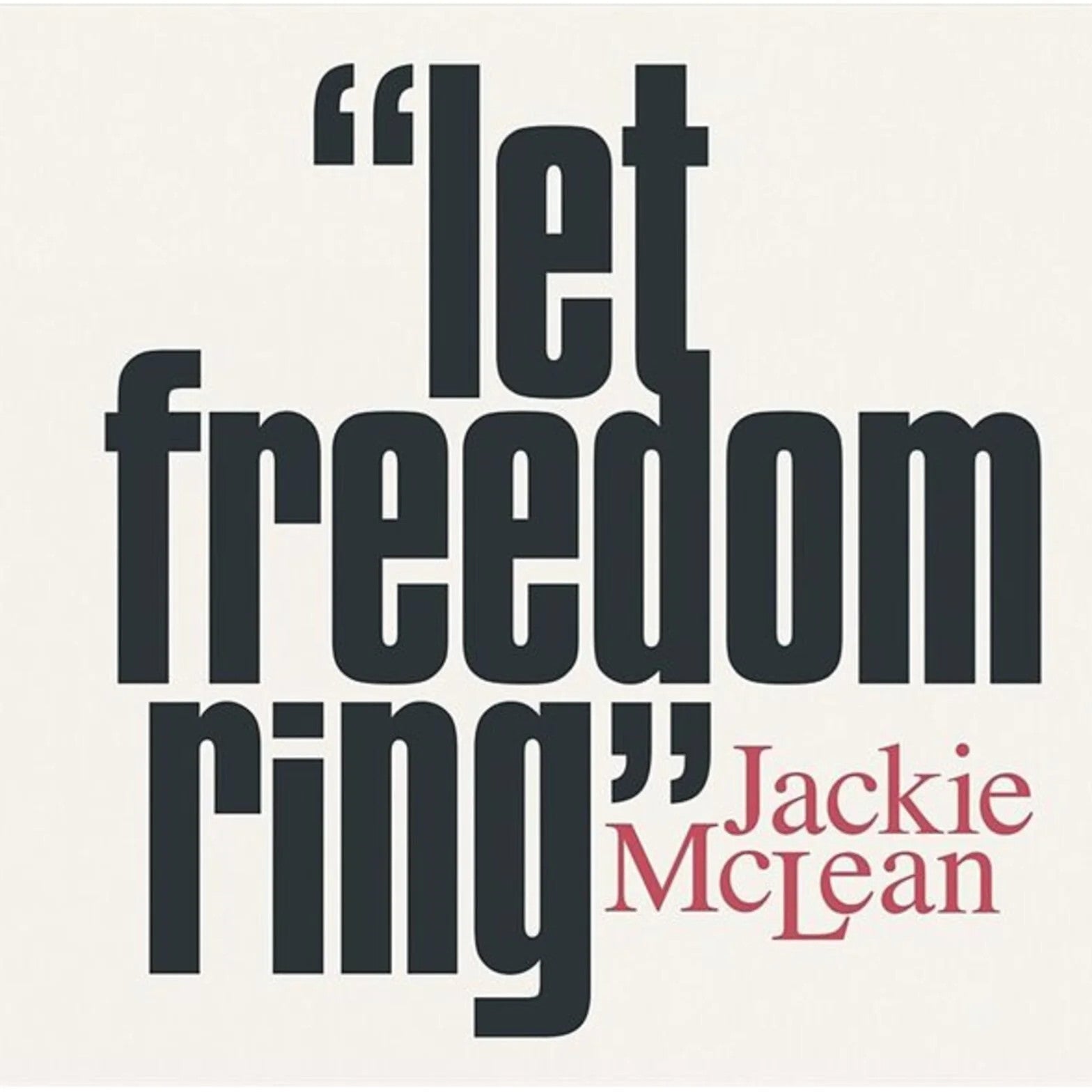JACKIE MCLEAN - Let Freedom Ring - LP - Yellow Vinyl