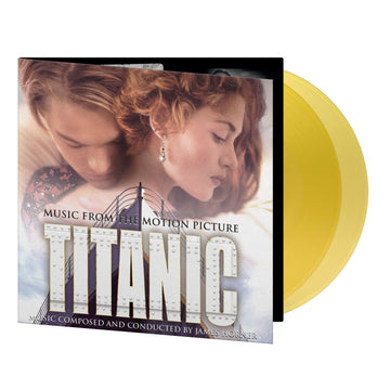 JAMES HORNER - Titanic (Original Soundtrack) - 2LP - Translucent Yellow 180g Vinyl [AUG 1]