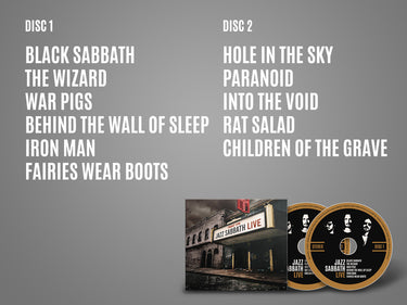 JAZZ SABBATH - Jazz Sabbath Live - 2CD [FEB 20]