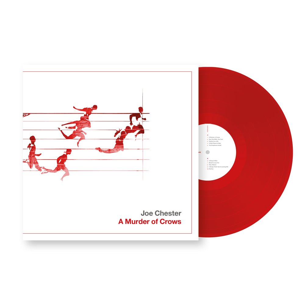 JOE CHESTER - A Murder Of Crows - 2LP - 140g Transparent Red Vinyl