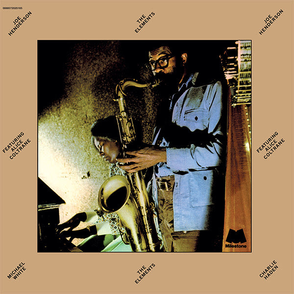 JOE HENDERSON & ALICE COLTRANE - Elements- LP - Vinyl