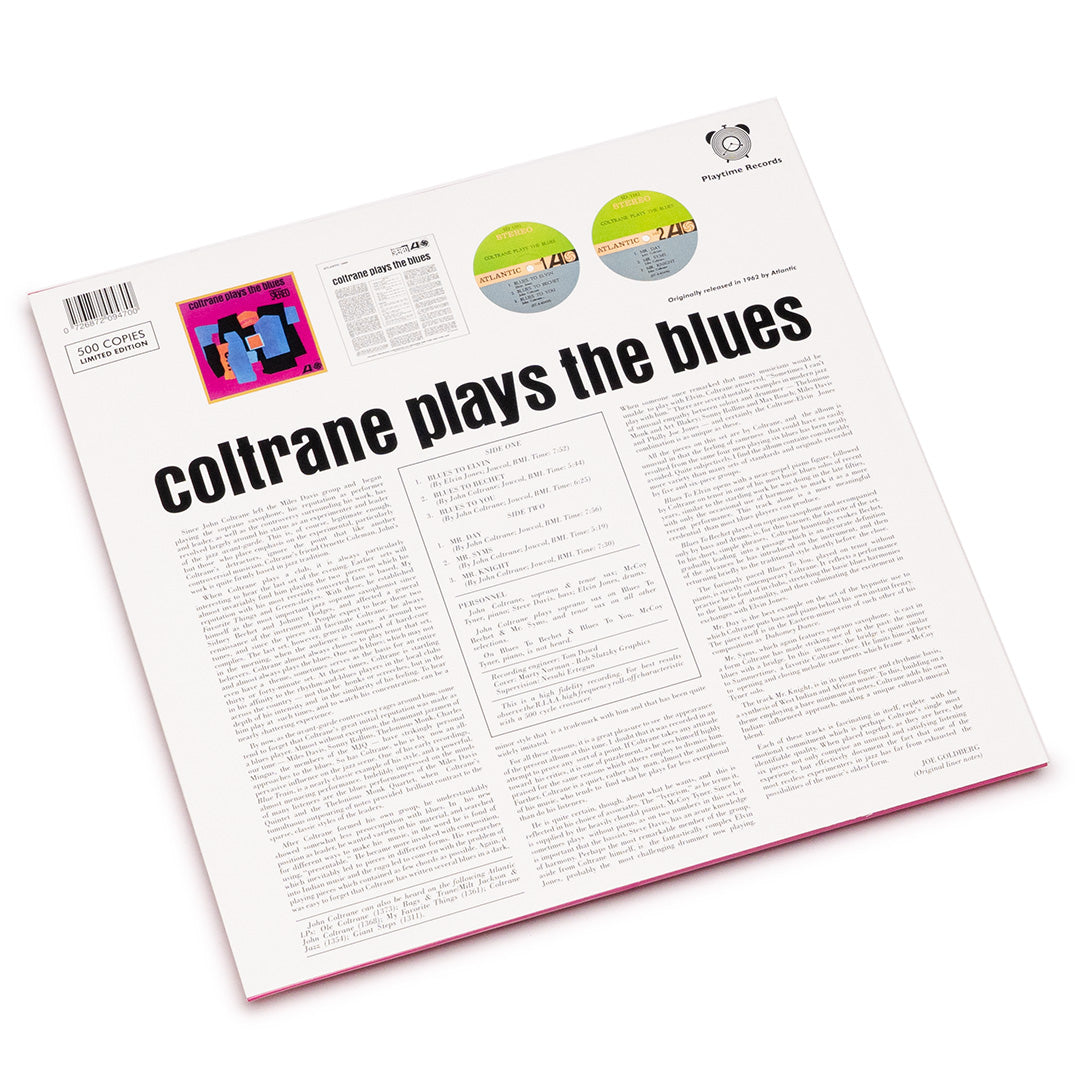 JOHN COLTRANE  - Coltrane Plays The Blues - LP - Black Vinyl