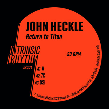 JOHN HECKLE - Return To Titan - EP - Vinyl