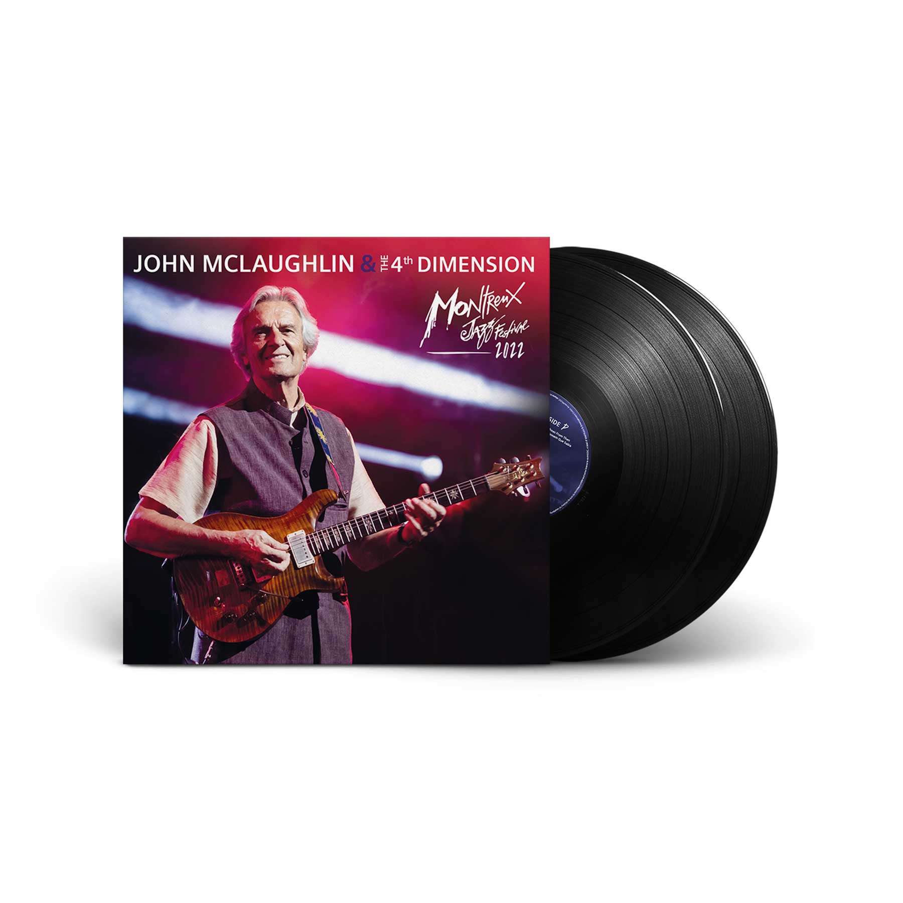 JOHN MCLAUGHLIN AND THE 4TH DIMENSION - Live at Montreux Jazz Festival 2022 - 2LP - Black Vinyl [AUG 8]