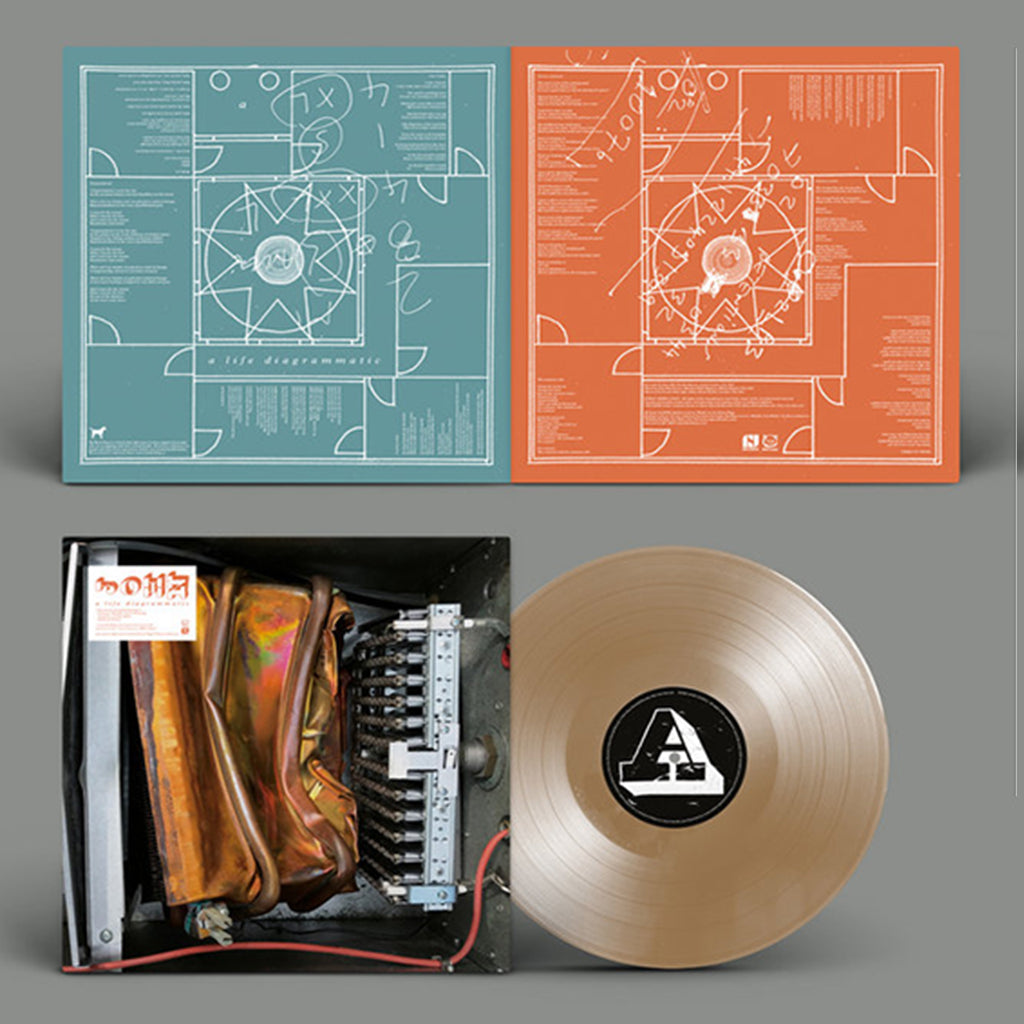 JOHN - A Life Diagrammatic (With Poster & Custom Designed Architect's Ruler) - LP - Metallic Sand Coloured Vinyl