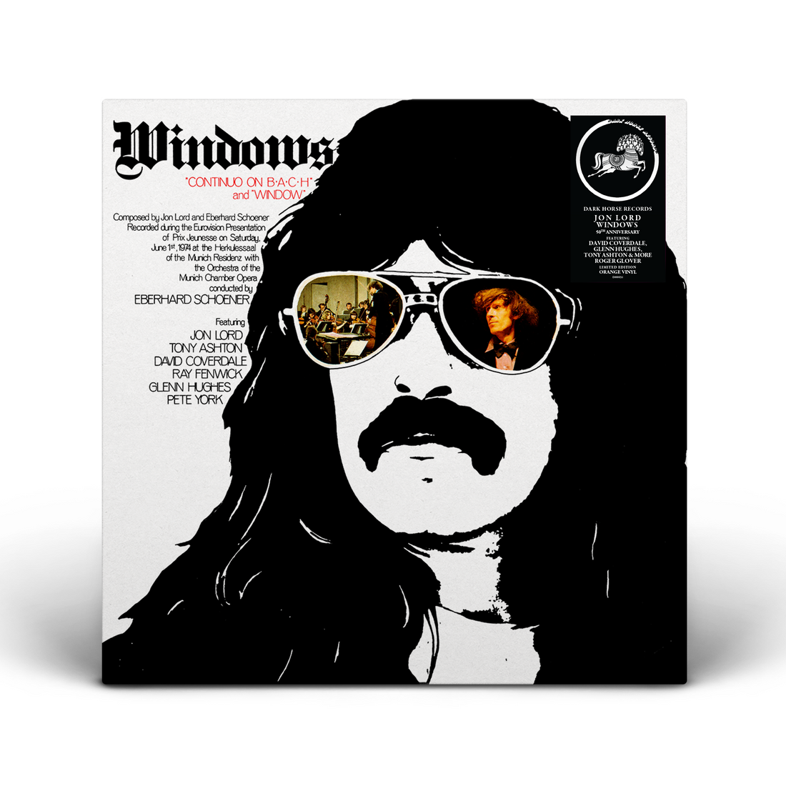 JON LORD - Windows - LP - Orange Crush Vinyl