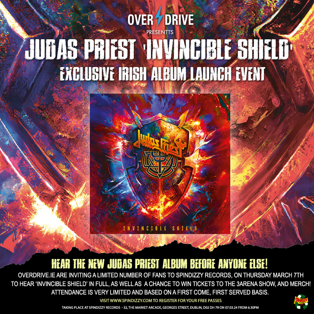 JUDAS PRIEST 'Invicible Shield' - Instore Listening Party - March 7th @ 6pm