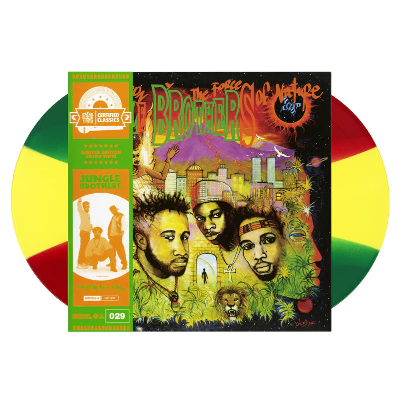JUNGLE BROTHERS - Done By The Forces Of Nature - 2LP - Tri-Colour Vinyl