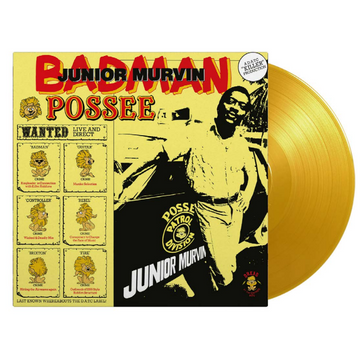 JUNIOR MURVIN - Bad Man Possee - LP - 180g Yellow Vinyl