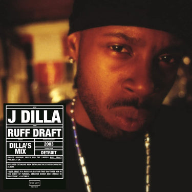 J DILLA - Ruff Draft: Dilla’s Mix (Repress) - LP - Clear with Black Splatter Vinyl
