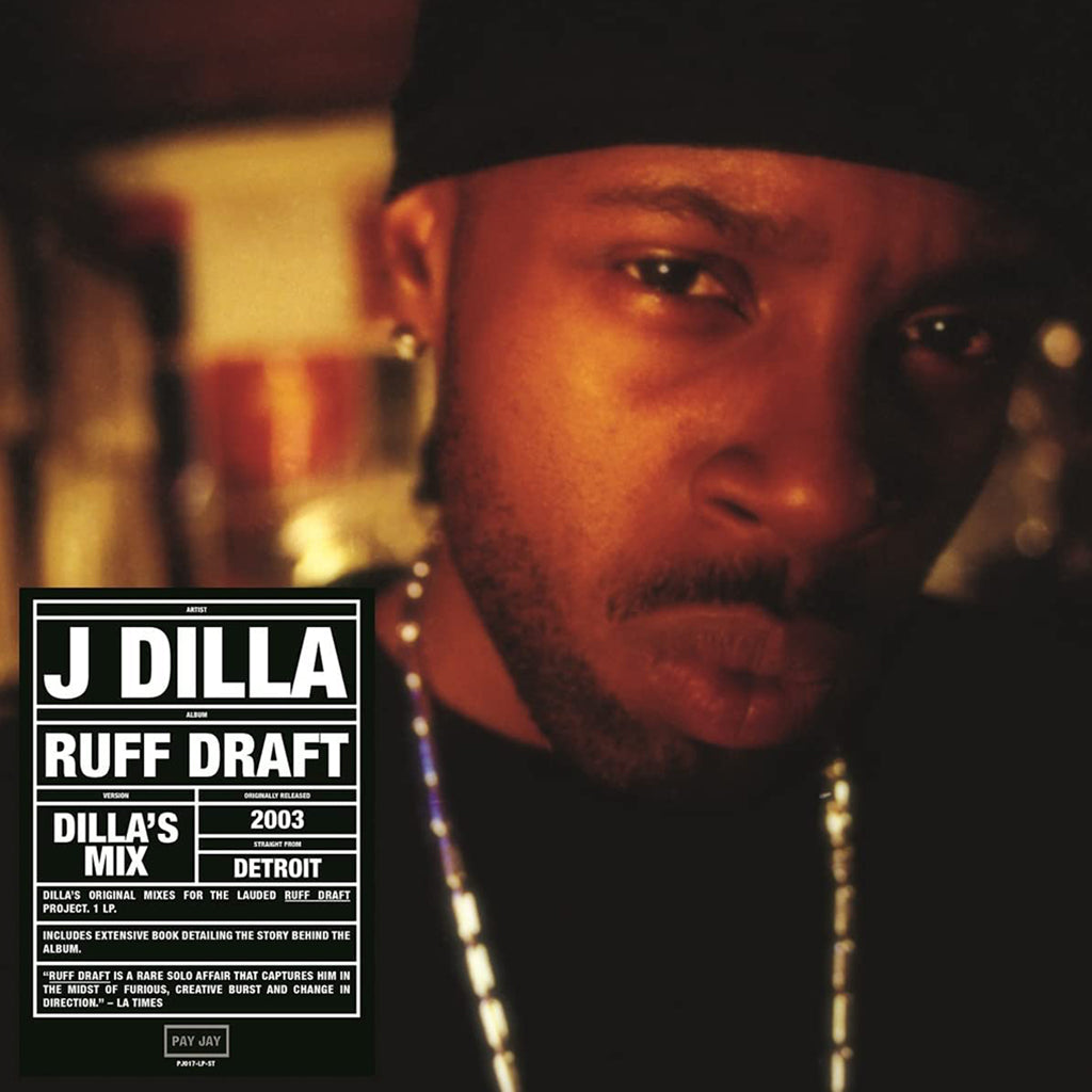 J DILLA - Ruff Draft: Dilla’s Mix (Repress) - LP - Clear with Black Splatter Vinyl [FEB 23]