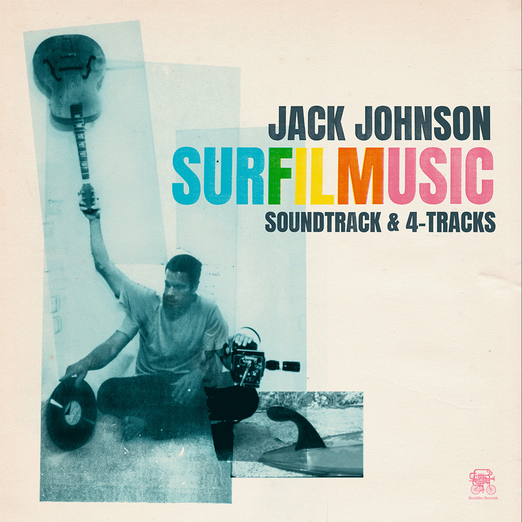 JACK JOHNSON - SURFILMUSIC - Soundtrack and 4-Tracks - 2LP - Soda Pop Bottle Blue Vinyl [MAY 15]
