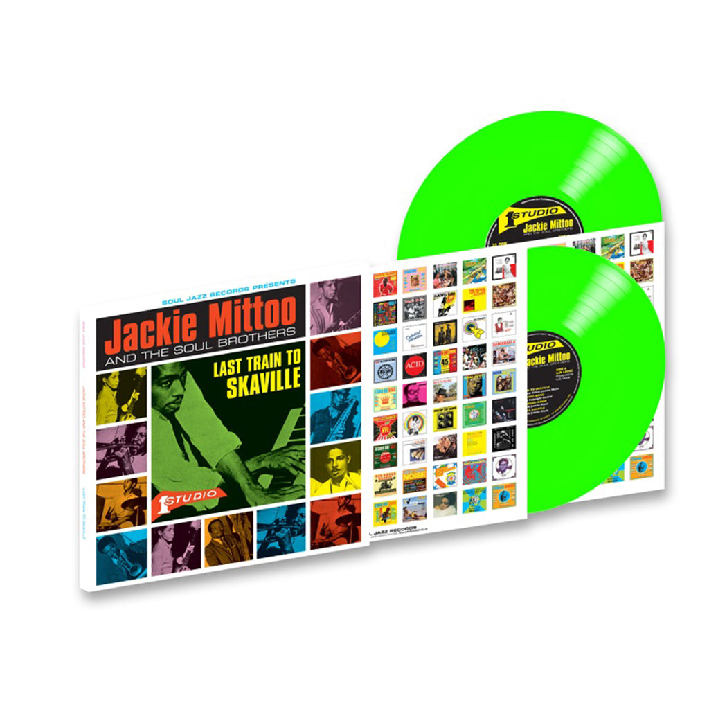 JACKIE MITTOO AND THE SOUL BROTHERS - Last Train To Skaville (20th Anniversary) - 2LP - Green Vinyl
