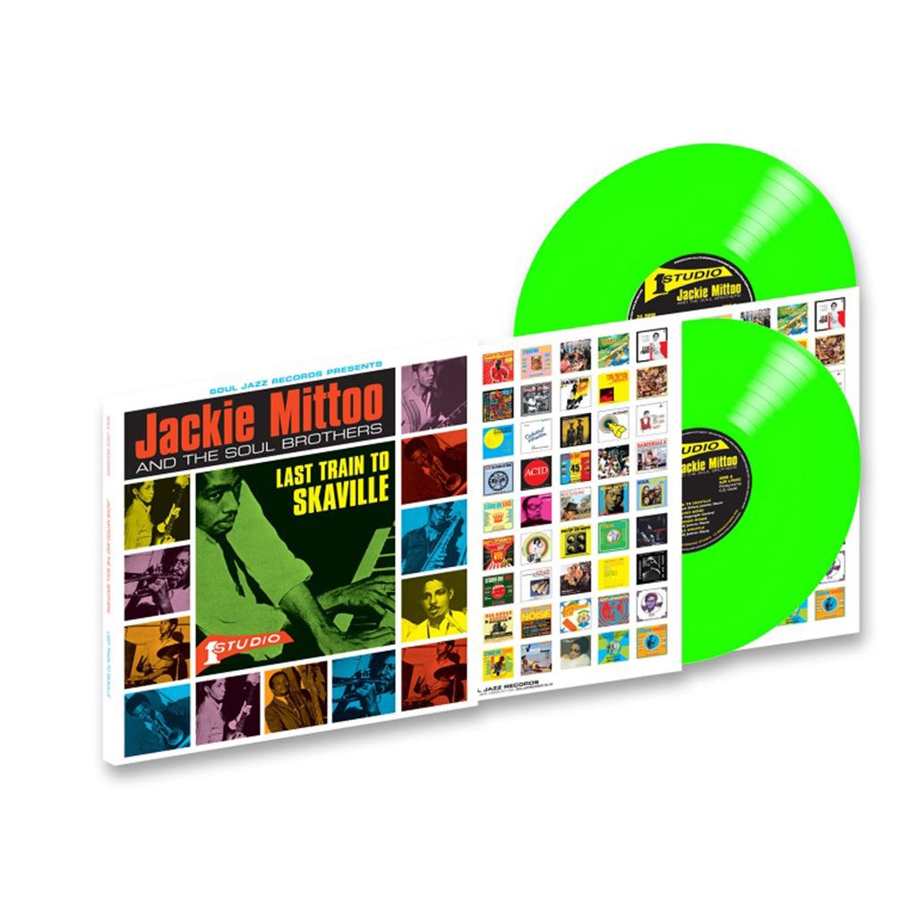 JACKIE MITTOO AND THE SOUL BROTHERS - Last Train To Skaville (20th Anniversary) - 2LP - Green Vinyl
