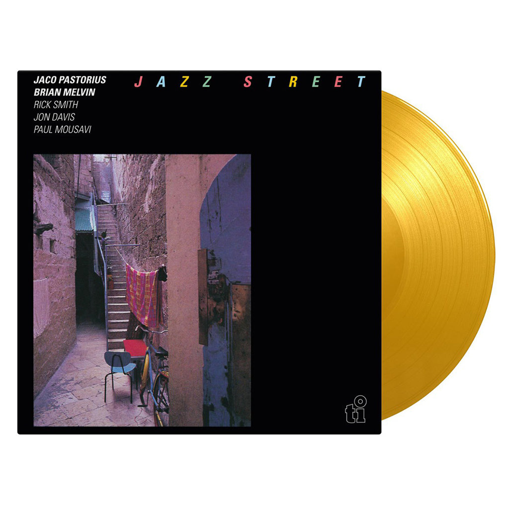 JACO PASTORIUS AND BRIAN MELVIN - Jazz Street (2023 Reissue) - LP - 180g Yellow Vinyl